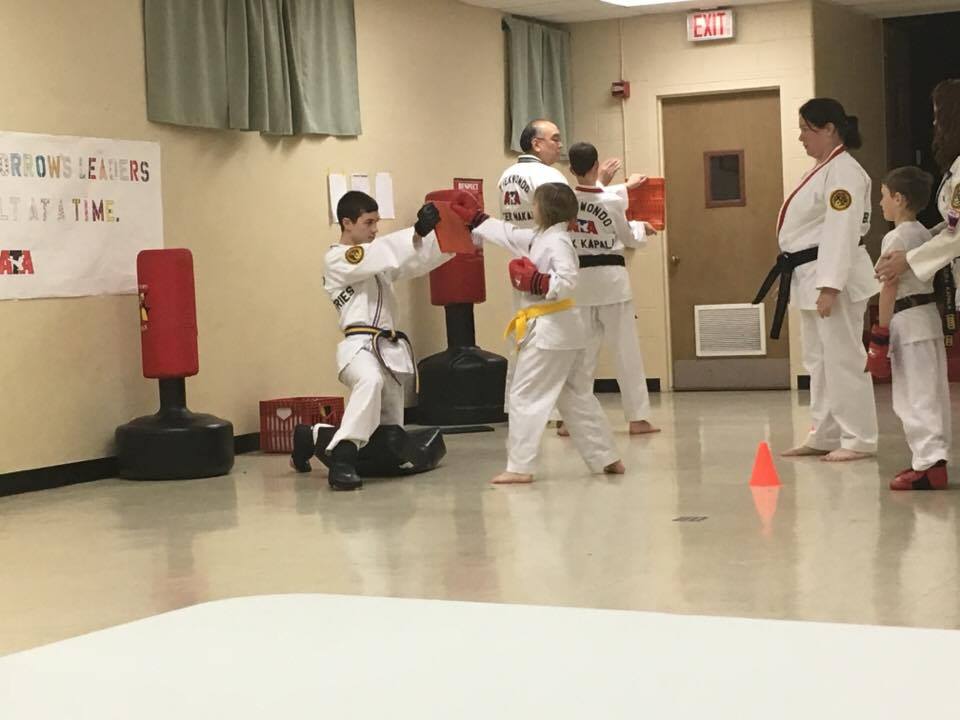 Lombard Illinois ATA Martial Arts Instruction in Teakwondo